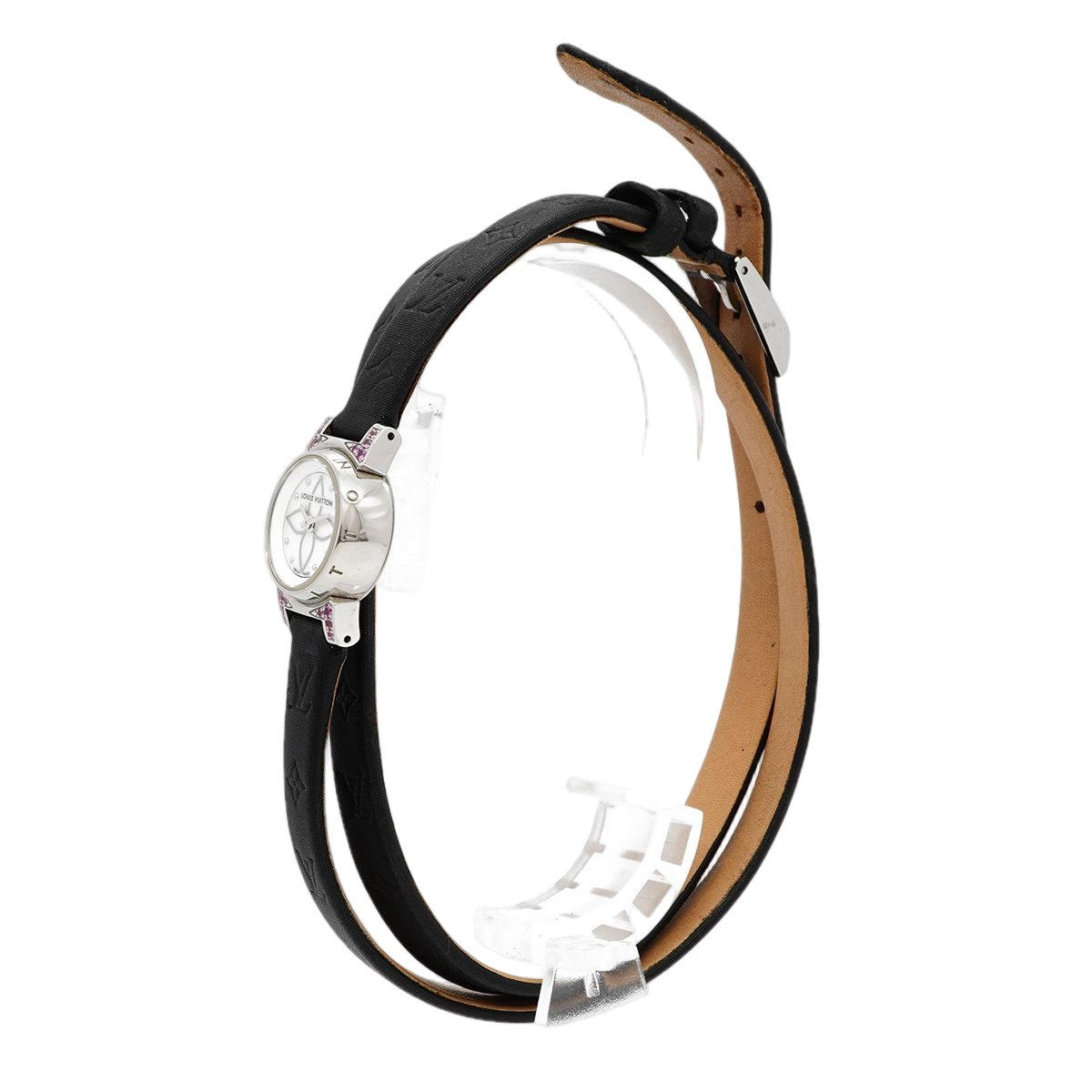 Louis Vuitton Tambour Bijou Triple Coiled White Dial Watch — view 2