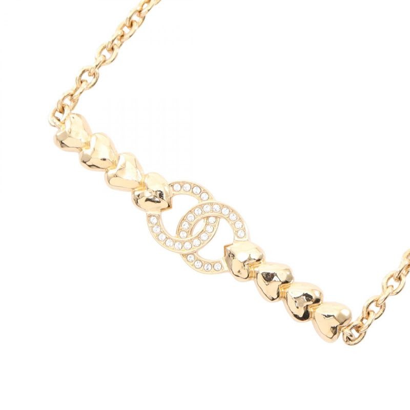 Chanel Necklace Coco Mark Heart GP