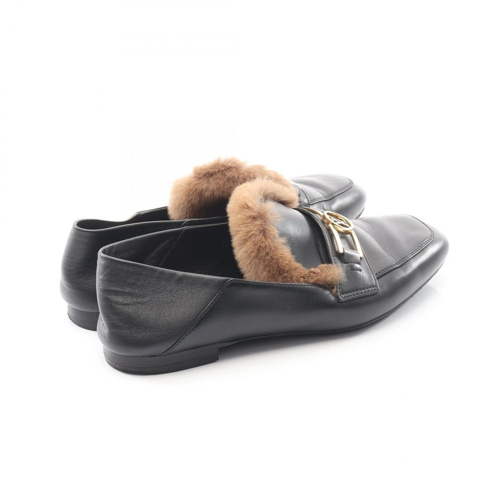 Louis Vuitton Loafers Black Leather B — view 2