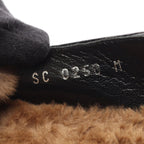 Louis Vuitton Loafers Black Leather B — view 7