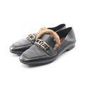 Louis Vuitton Loafers Black Leather B