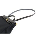 Hermes Herbag Zip 31 PM Black Gold Vache Hunter Toile Officier Retourne 2-Way — view 4