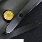 Hermes Herbag Zip 31 PM Black Gold Vache Hunter Toile Officier Retourne 2-Way — view 6