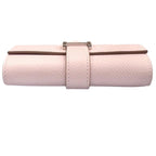 Hermes Bearn Veau Epsom Silver 4 Rows Key Case Mauve Peel Key Holder — view 4