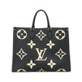 Louis Vuitton On The Go GM Bicolor Monogram Empreinte Tote