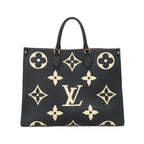Louis Vuitton On The Go GM Bicolor Monogram Empreinte Tote