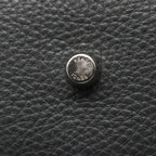 Fendi Handbag Peekaboo Regular Gray Leather Selleria — view 8