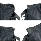 Loewe Drawstring Shoulder Bag Nappa Leather Flamenco Anagram Logo — view 6