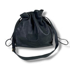 Loewe Drawstring Shoulder Bag Nappa Leather Flamenco Anagram Logo