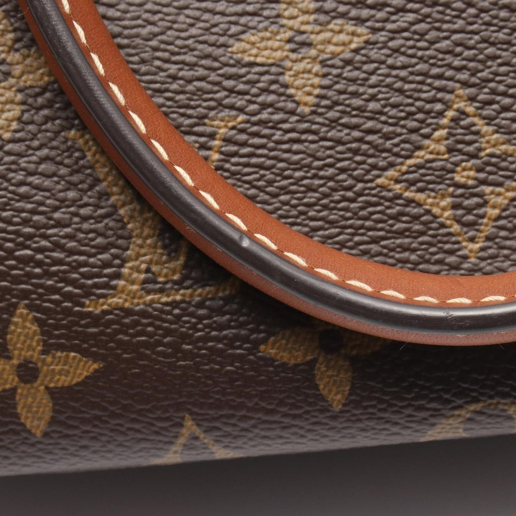 Louis Vuitton Handbag Pallas BB Noir Black Canvas Leather — view 7