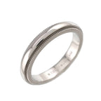 Tiffany & Co Milgray Ring Pt Platinum Together Milgrain