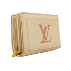 Louis Vuitton Wallet Monogram Empreinte Bicolor Portefeuille Clair Cream Rose — view 2