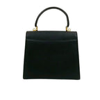 Gucci Vintage Ladylock Leather 2-Way Handbag