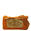 Prada One Shoulder Bag Brown Wool Haraco