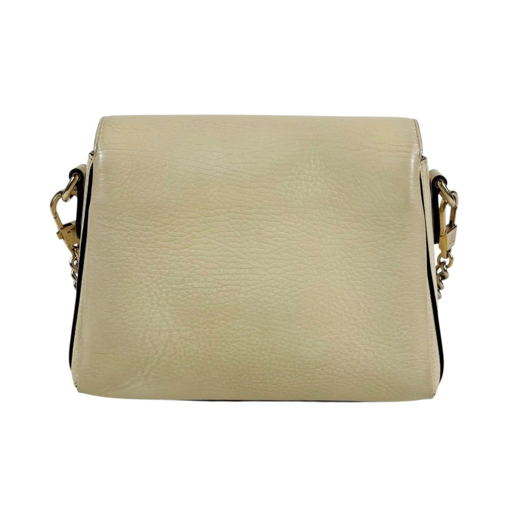 Gucci Interlocking Chain Shoulder Bag Mini Ivory Beige — view 3