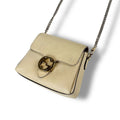 Gucci Interlocking Chain Shoulder Bag Mini Ivory Beige