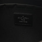 Louis Vuitton Shoulder Bag City Keepall Canvas Leather Gray Black — view 4