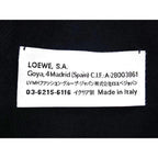 Loewe Shawl Anagram Navy 62% Wool 28% Silk 10% Cashmere — view 4