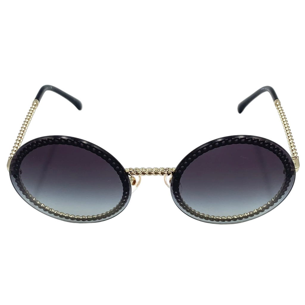 Chanel Chain Eyewear Black