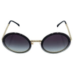Chanel Chain Eyewear Black
