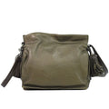 Loewe Flamenco Tassel Shoulder Bag Pochette Leather Bronze
