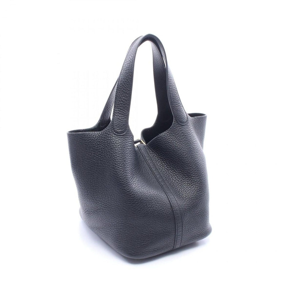Hermes Handbag Picotin Lock MM Black Leather — view 2