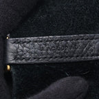 Hermes Handbag Picotin Lock MM Black Leather — view 5