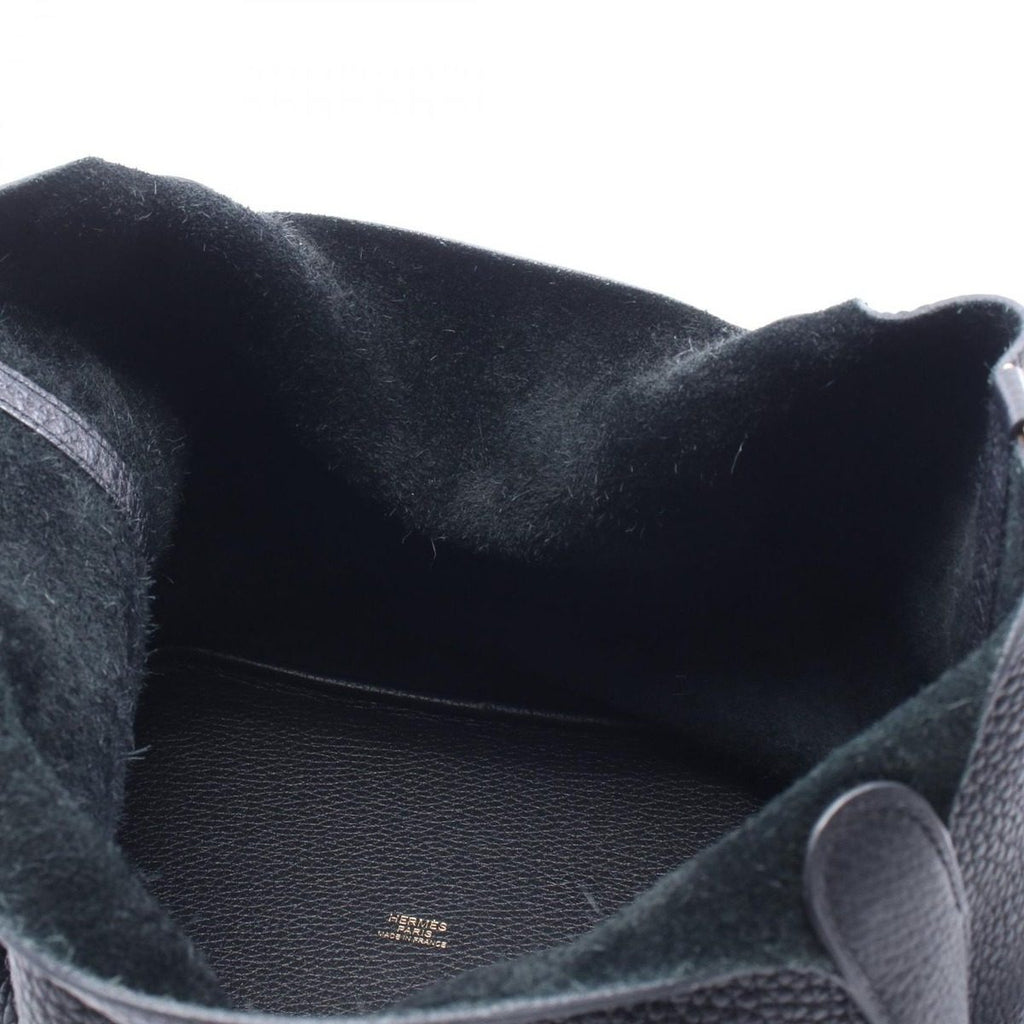 Hermes Handbag Picotin Lock MM Black Leather — view 6