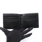 Prada Billfold Black Leather Bifold Wallet — view 3