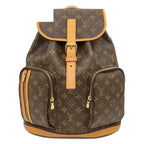 Louis Vuitton Backpack Sac de Bosfort Monogram Canvas Gold