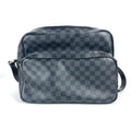 Louis Vuitton Io Shoulder Bag Damier Graphite Canvas Black