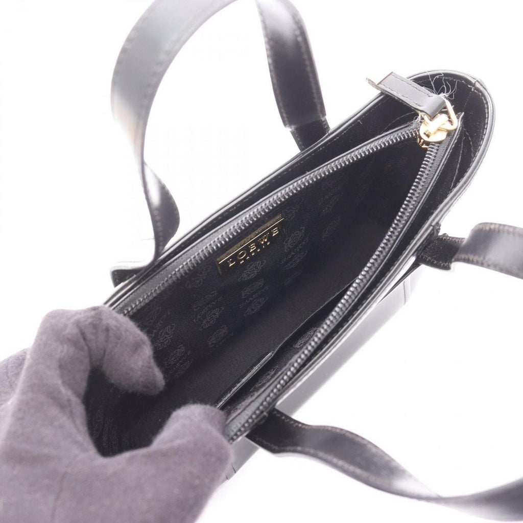 Loewe Handbag Black Leather — view 3
