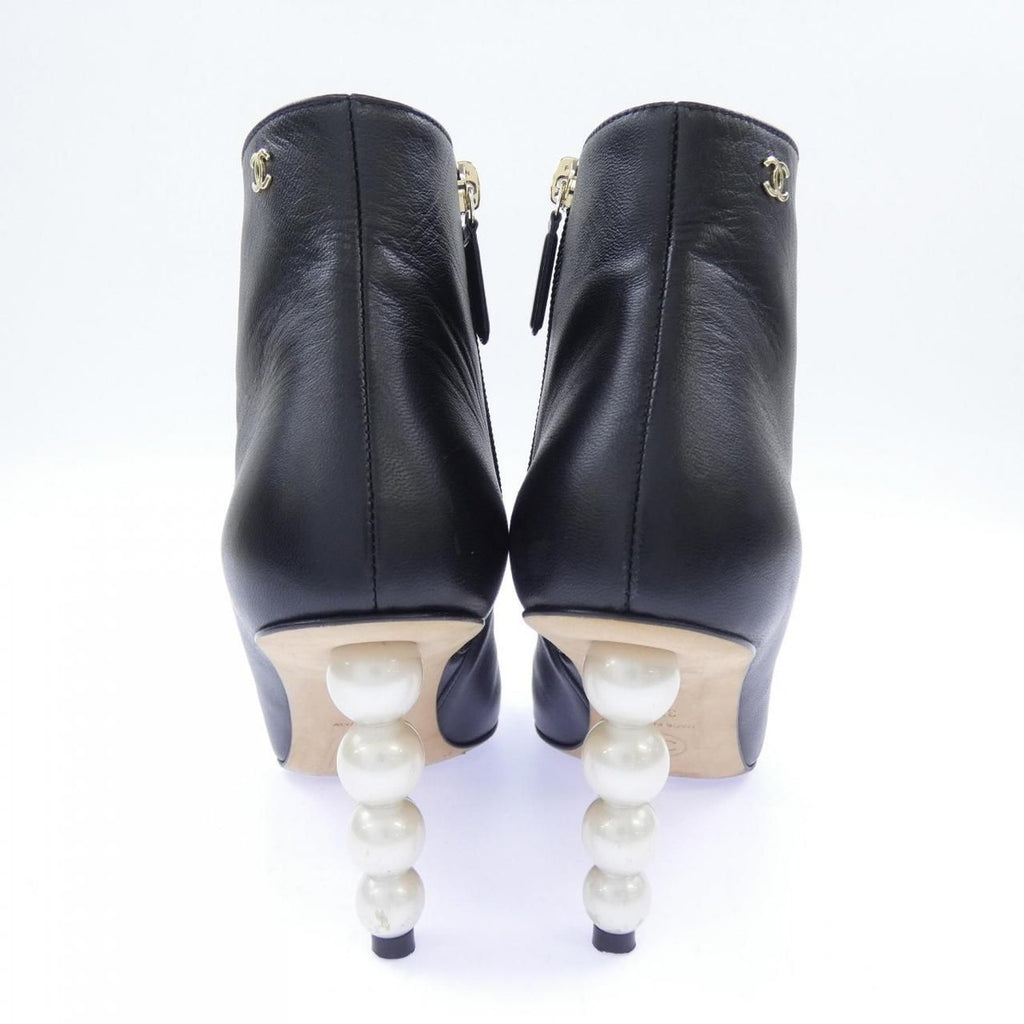 Chanel Boots Lambskin Black — view 5