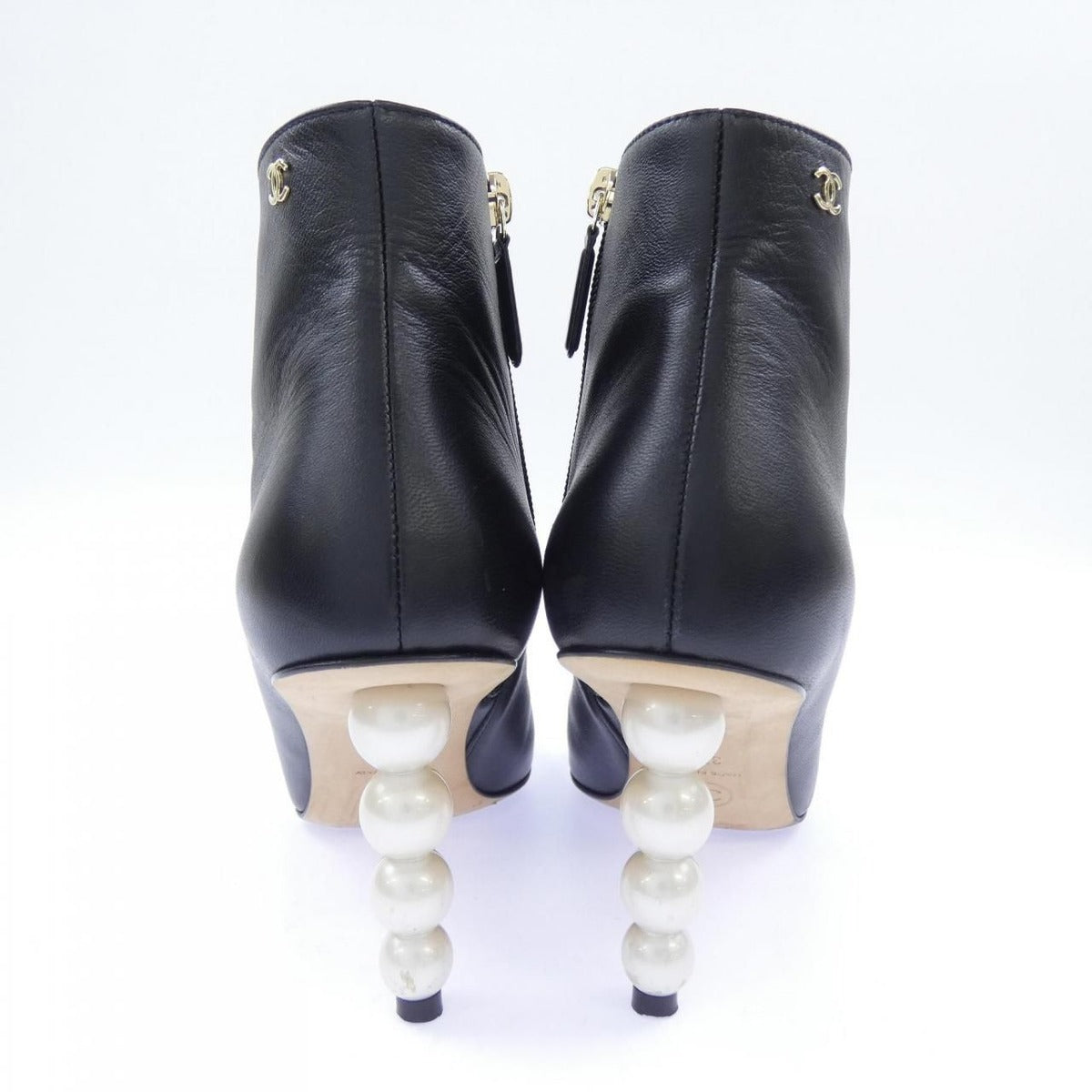 Chanel Boots Lambskin Black — view 5