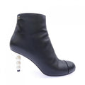 Chanel Boots Lambskin Black