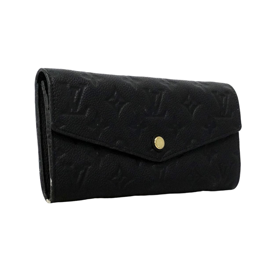 Louis Vuitton Wallet Monogram Empreinte Portefeuille Curilles Noir — view 2