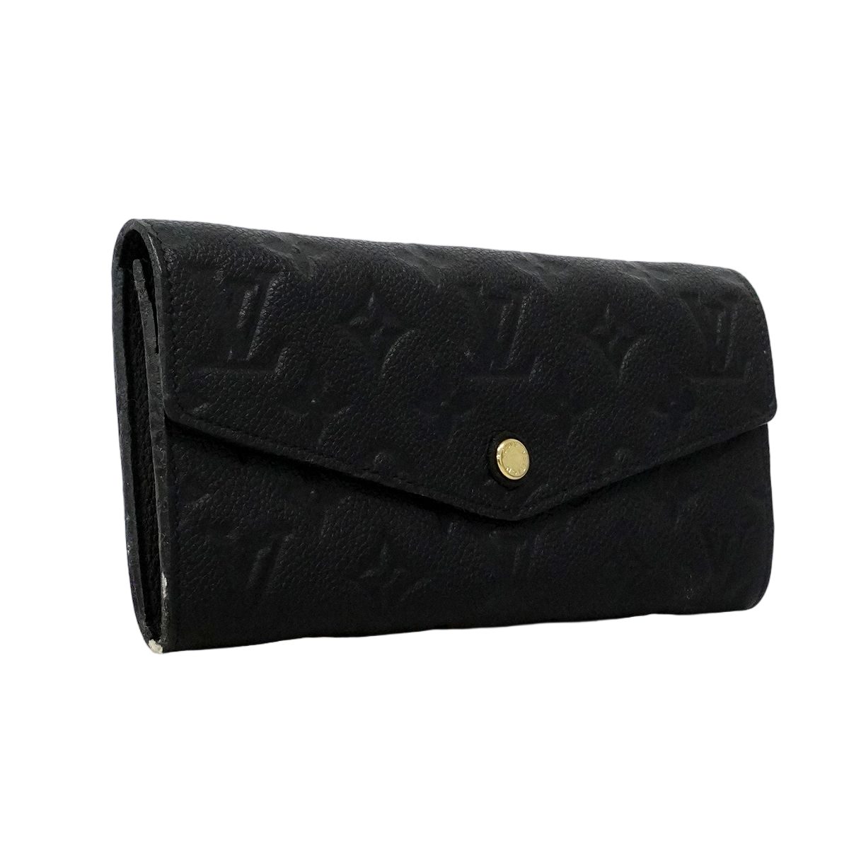 Louis Vuitton Wallet Monogram Empreinte Portefeuille Curilles Noir — view 2