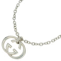 Gucci Interlocking Chain Necklace Silver