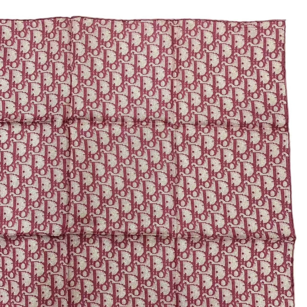 Dior Christian Trotter Scarf Silk Pink — view 3