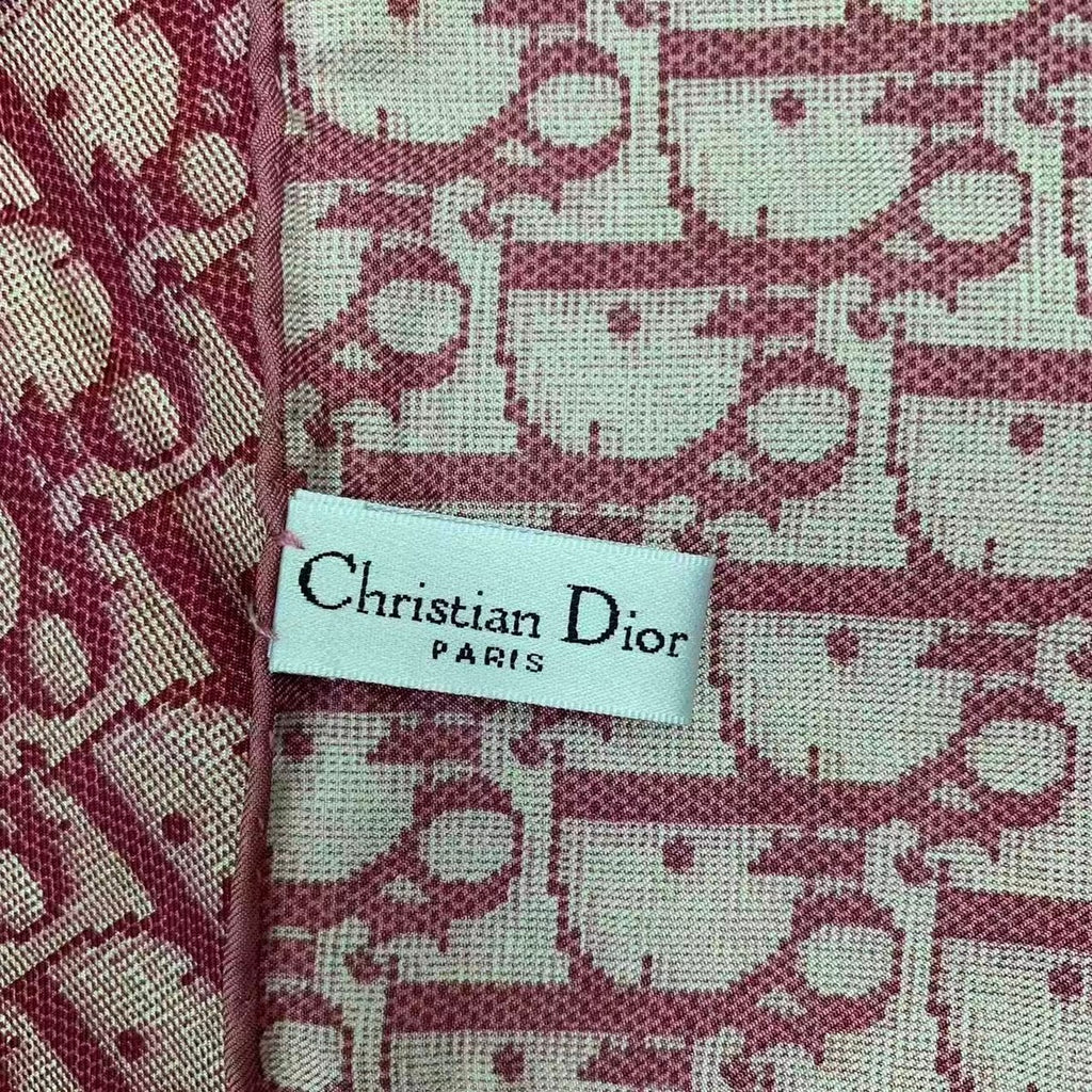 Dior Christian Trotter Scarf Silk Pink — view 7