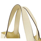 Hermes Picotin Lock MM Nata Silver Taurillon Handbag — view 5
