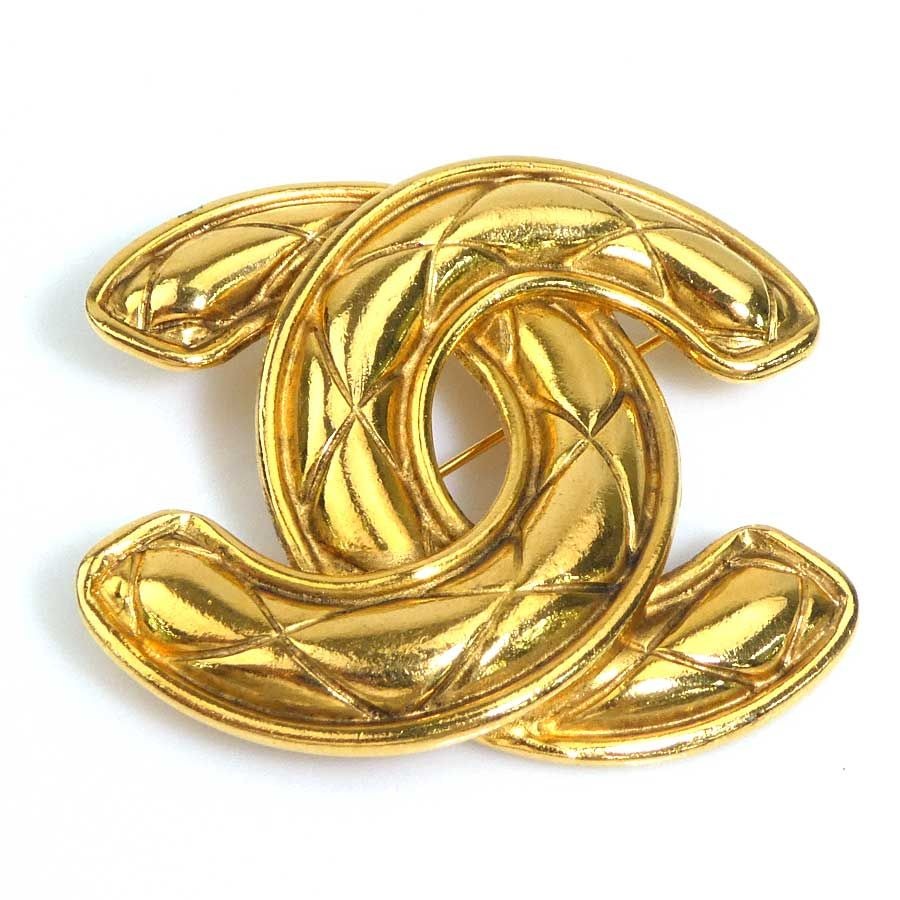 Chanel Brooch CC Logo