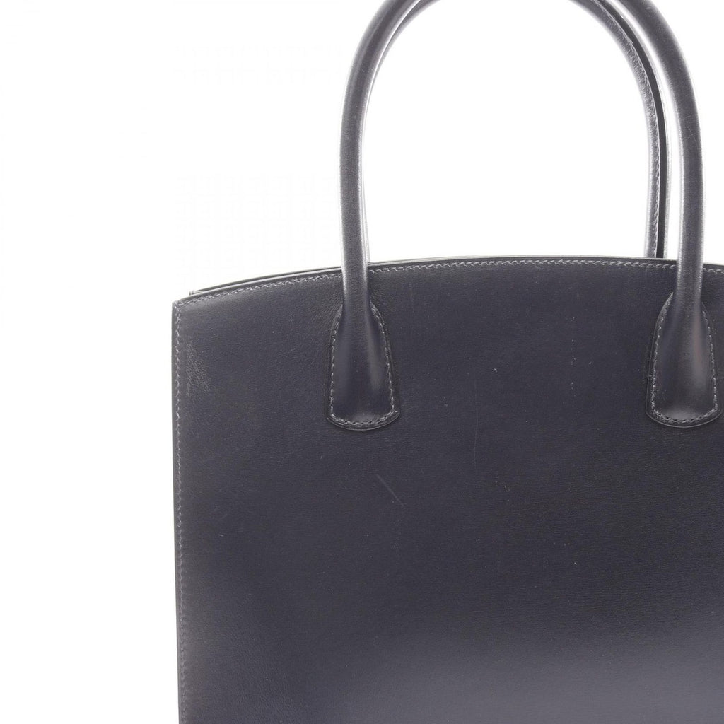 Hermes Handbag White Bath Up Blue Indigo — view 7