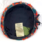 Gucci Beret Green Red Black GG Marmont — view 6