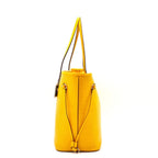 Louis Vuitton Epi Neverfull MM Tote Bucket Bag Yellow Strap — view 5