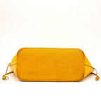 Louis Vuitton Epi Neverfull MM Tote Bucket Bag Yellow Strap — view 6