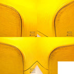 Louis Vuitton Epi Neverfull MM Tote Bucket Bag Yellow Strap — view 7