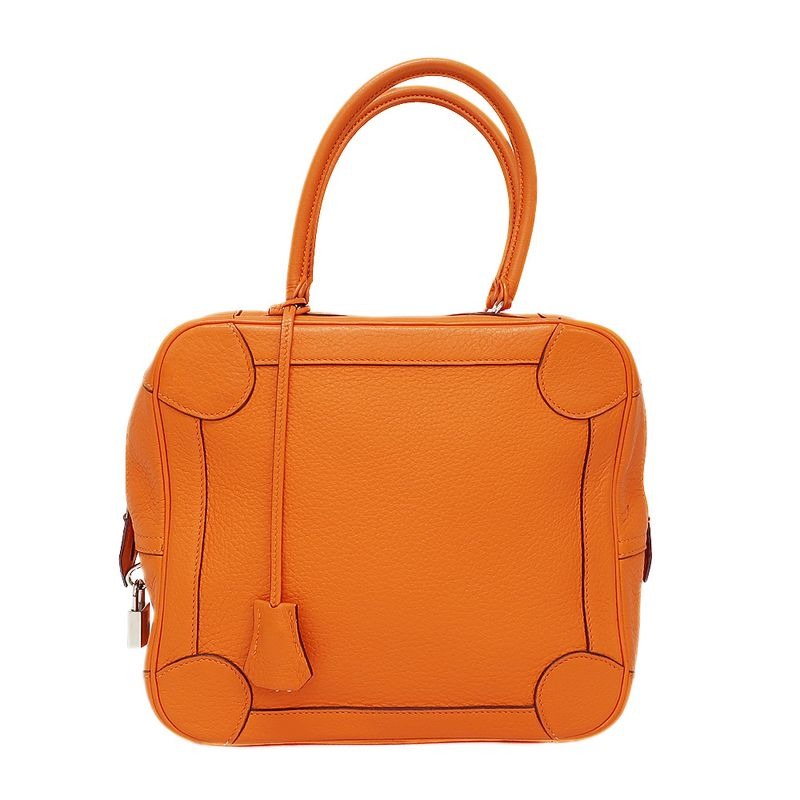 Hermes Omnibus Handbag Orange H Stamp Manufactured Around 2004