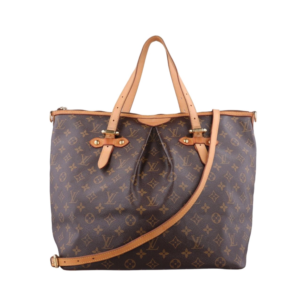 Louis Vuitton Palermo GM Monogram Brown Canvas Shoulder