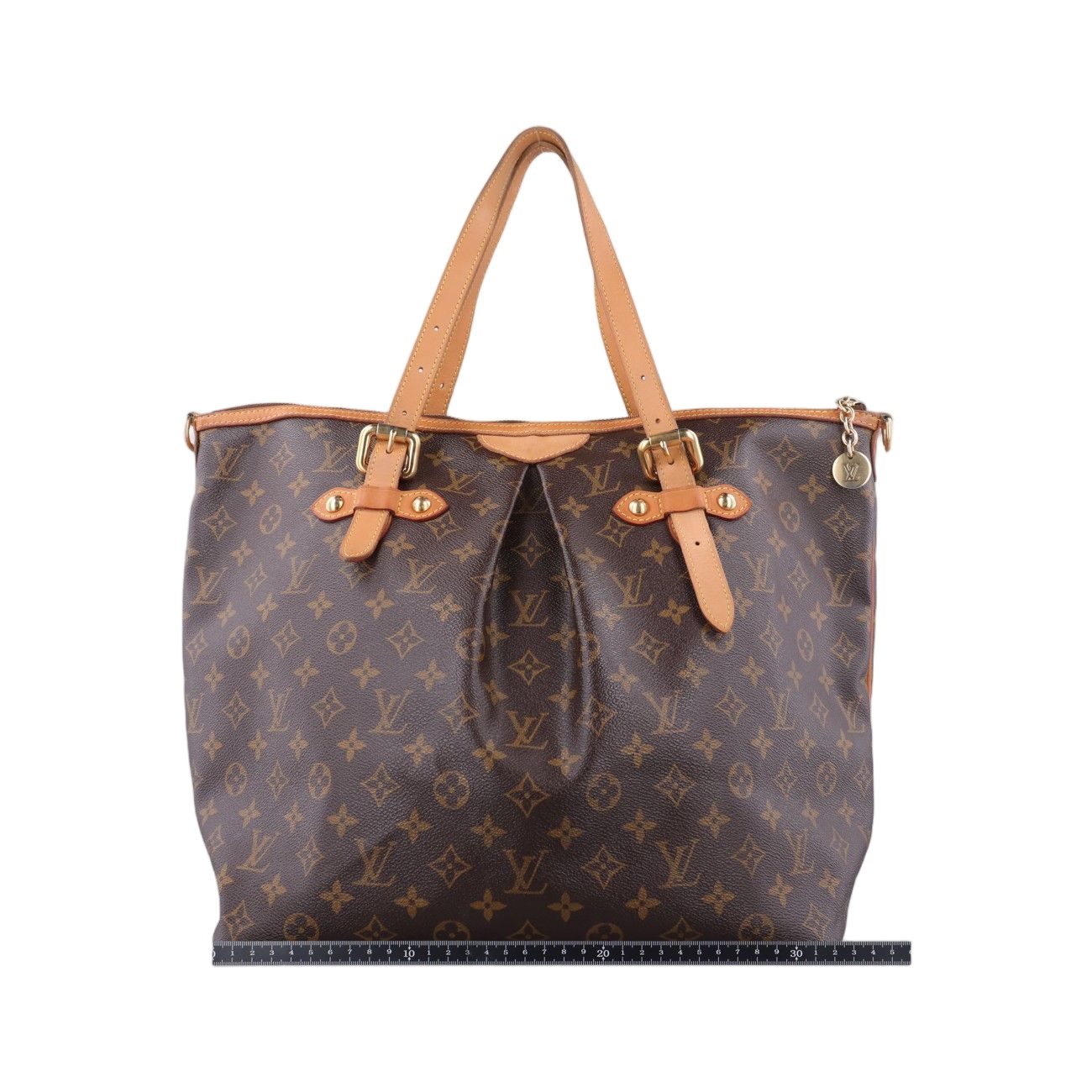 Louis Vuitton Palermo GM Monogram Brown Canvas Shoulder — view 2